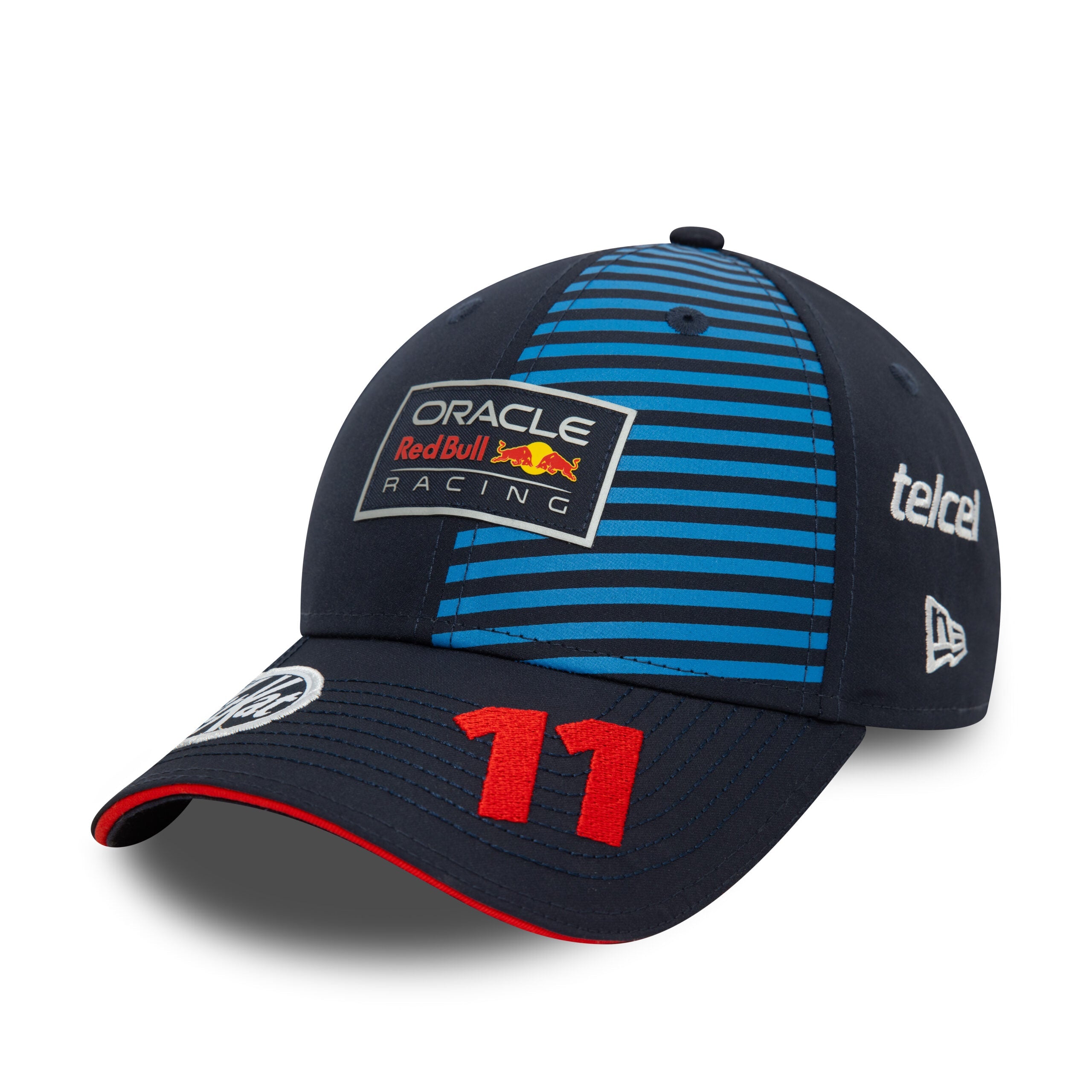 Red Bull Racing F1 Sergio Perez Team 9Forty Kasket Voksne - Night Sky/Hot Red