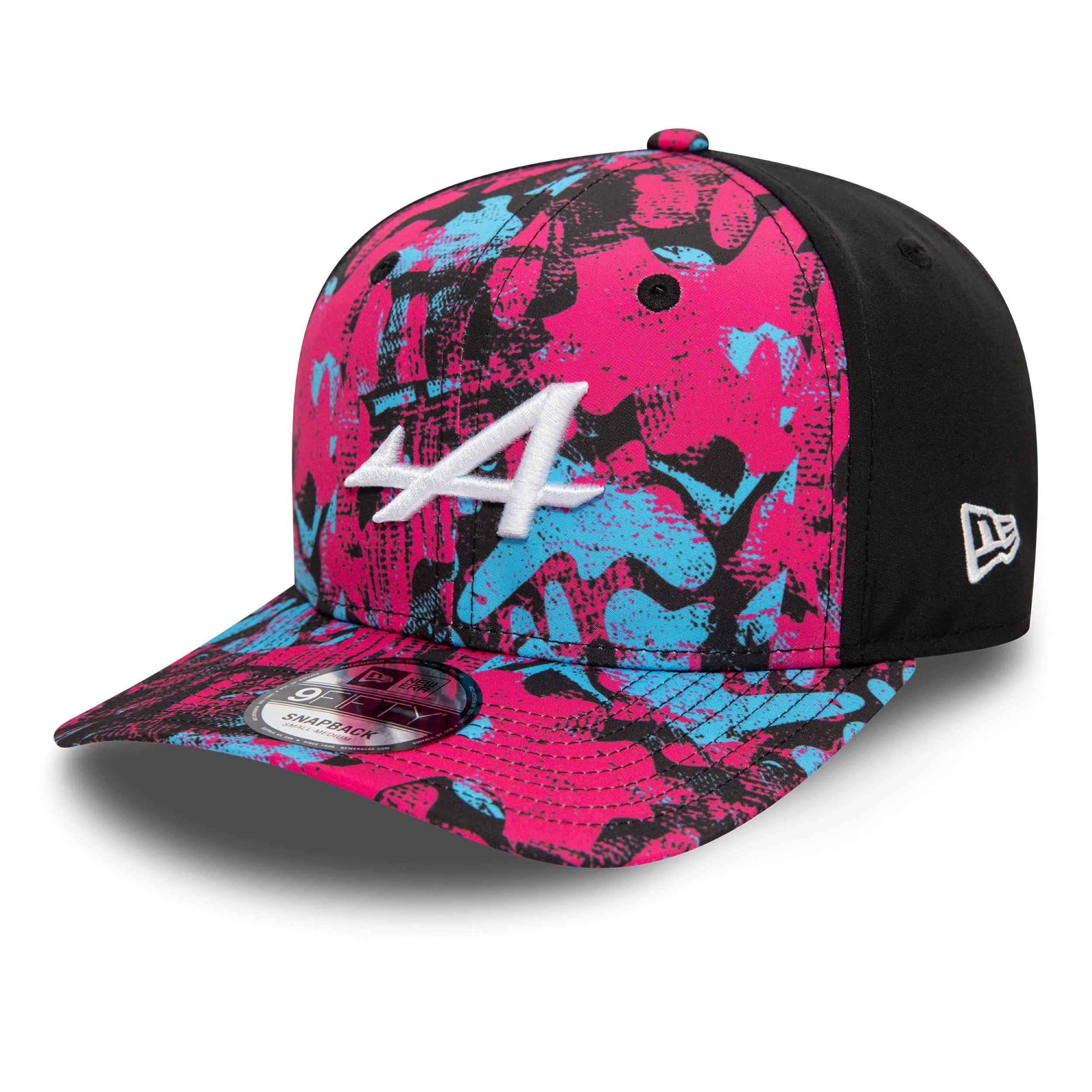 Alpine F1 Silverstone 9Fifty Kasket Pre Curve Voksne - Flerfarvet