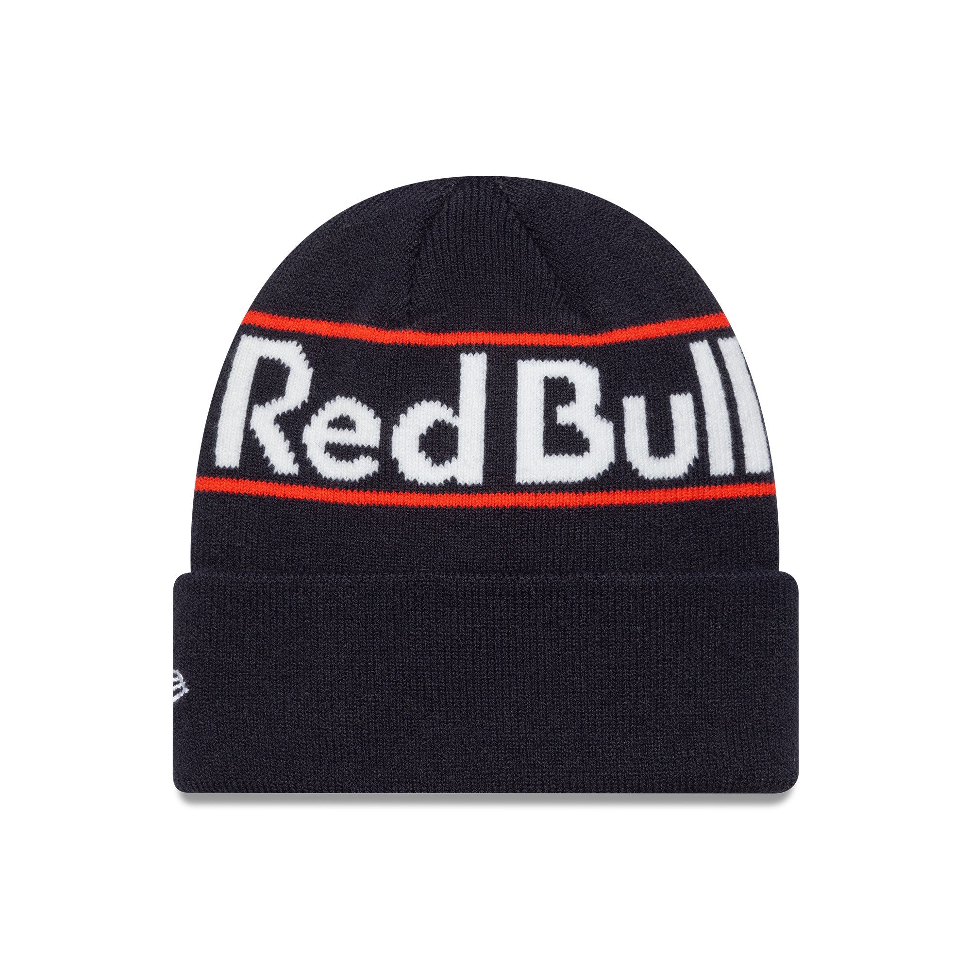 Red Bull Racing F1 Team 2025 Cuff Knit Børn - Night Sky/Hvid