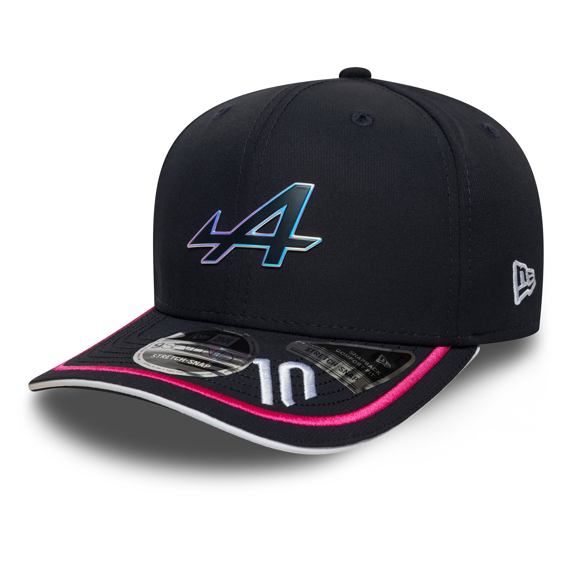 Alpine F1 Team 2025 Pierre Gasly 9Seventy Kasket Stretch Snap Voksne - Navy