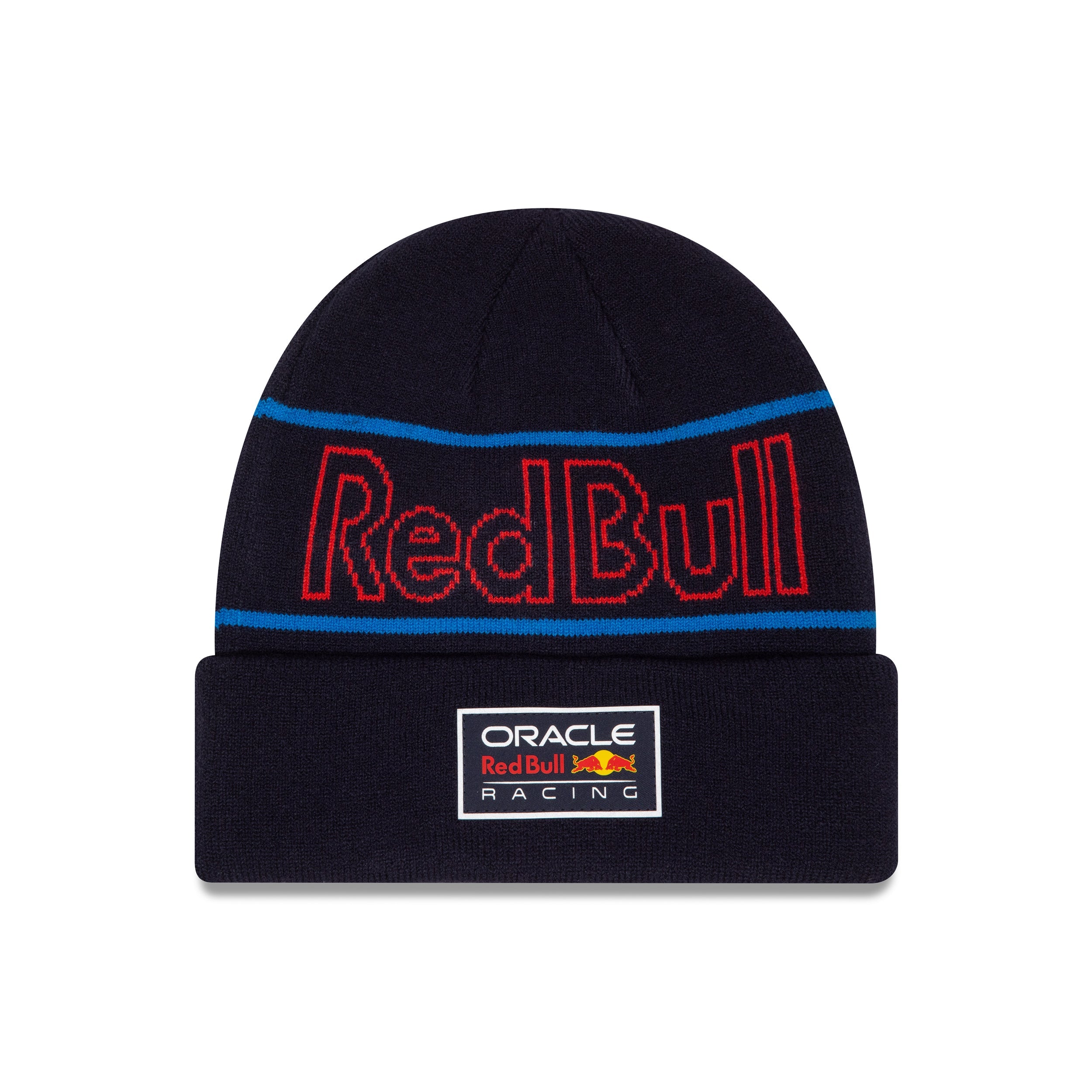 Red Bull Racing F1 Team Cuff Beanie Voksne - Night Sky/Hot Red