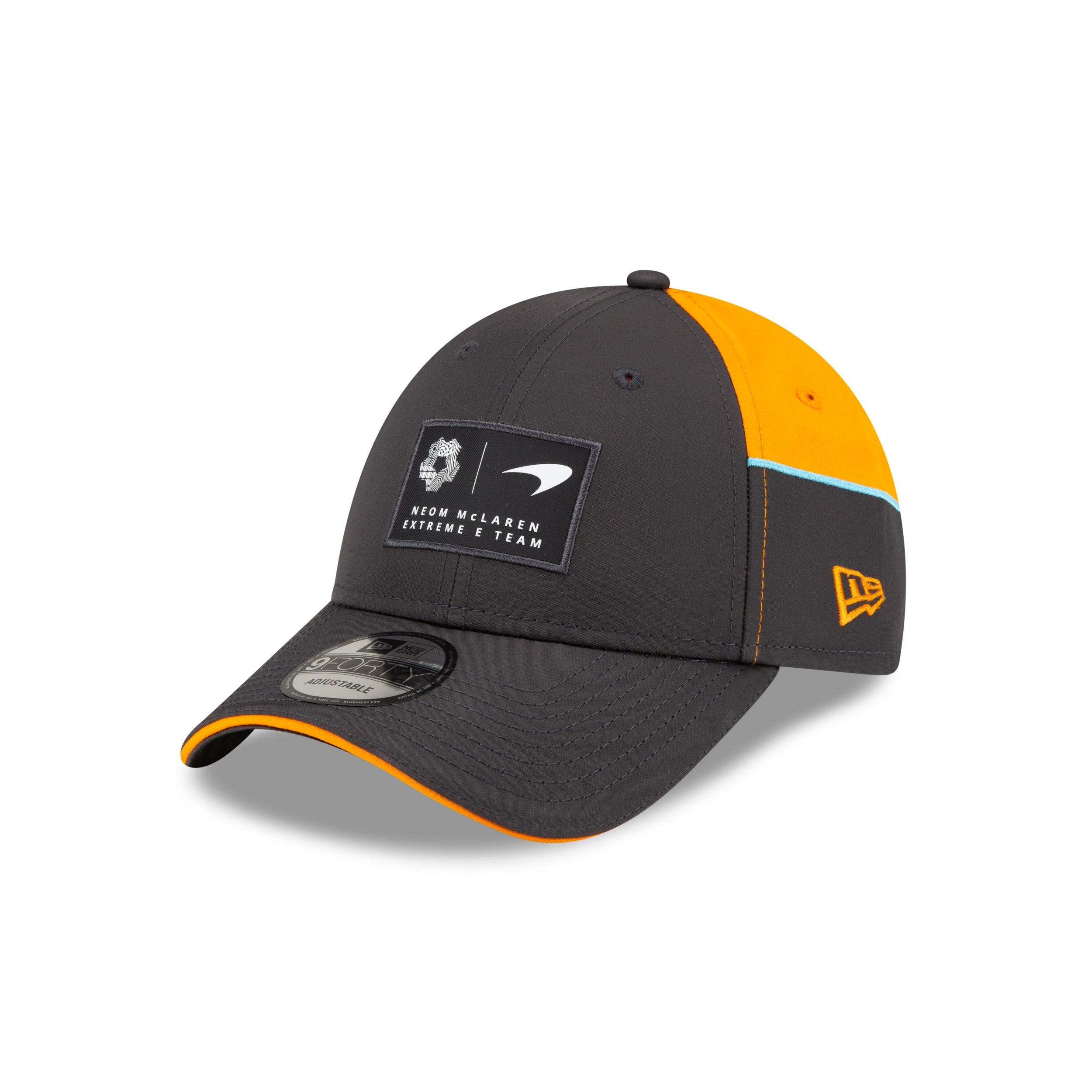 NEOM McLaren Extreme E Team 9Forty Kasket Voksne - Antracit/Papaya