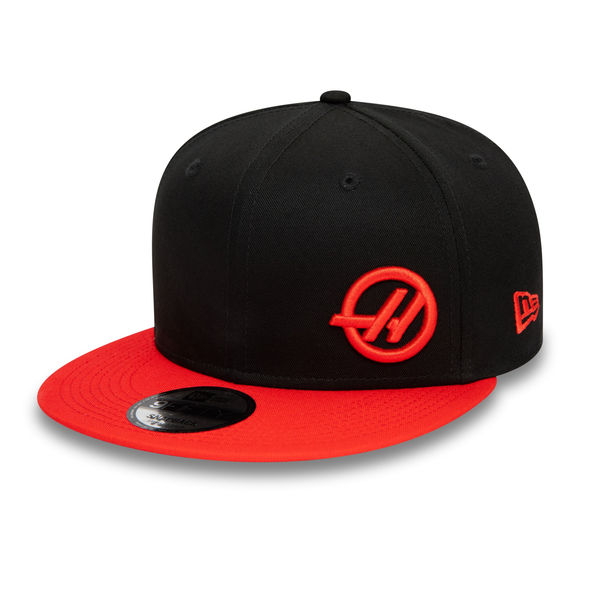 Haas F1 9Fifty Kasket Voksne - Sort/Skarlagen