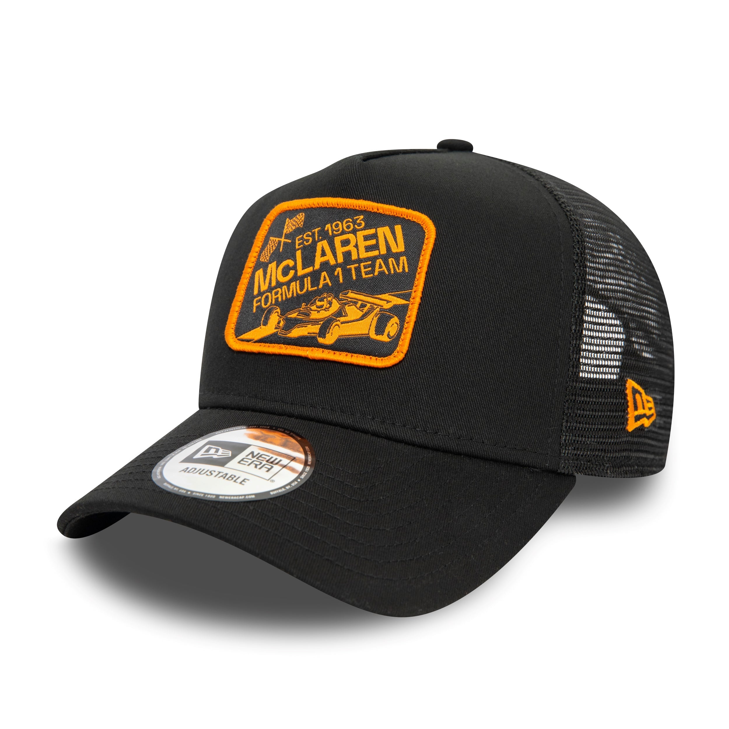 McLaren Racing F1 Grafisk Patch Trucker Kasket Voksne - Sort