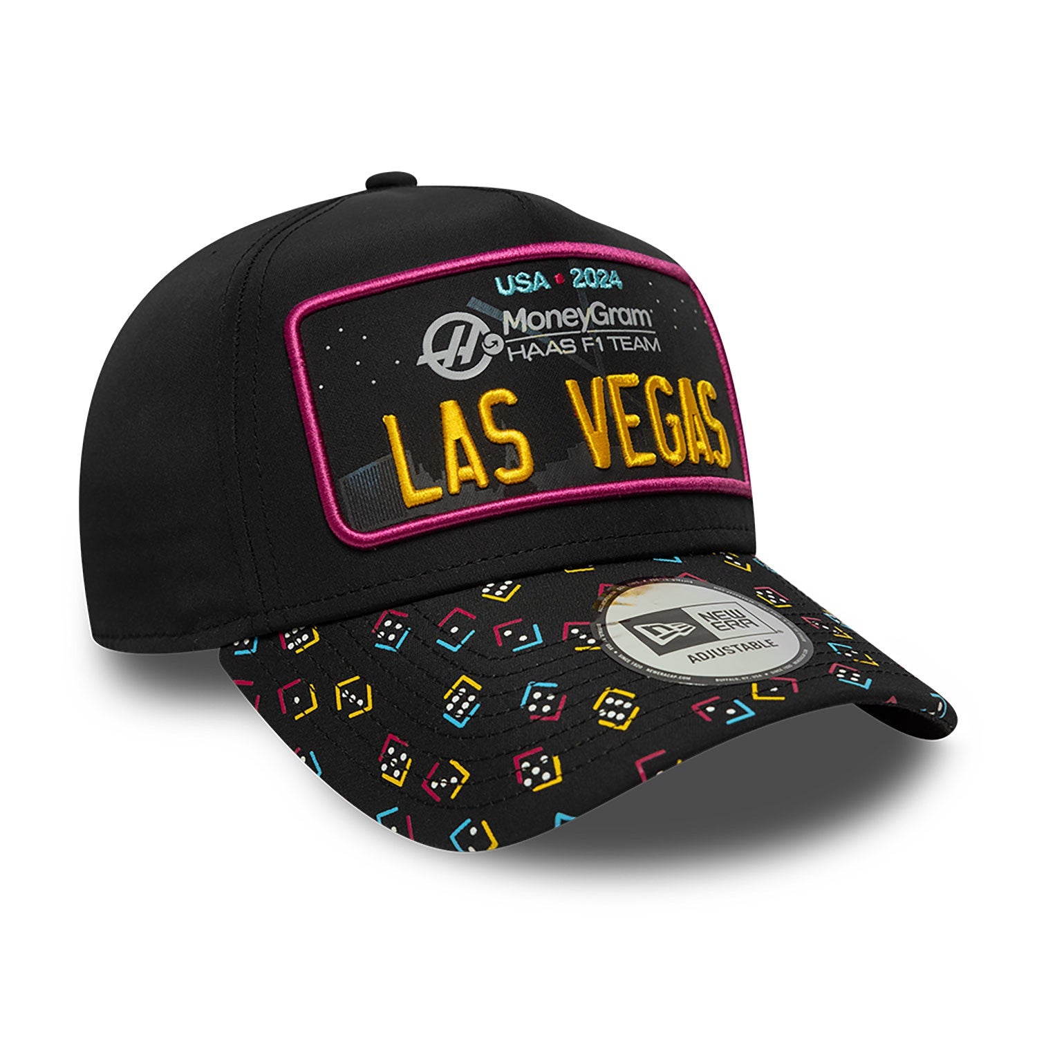 Haas F1 Las Vegas Trucker Kasket Voksne - Sort
