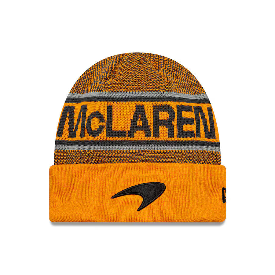 McLaren Racing F1 Team 2025 Cuff Beanie Voksne - Papaya