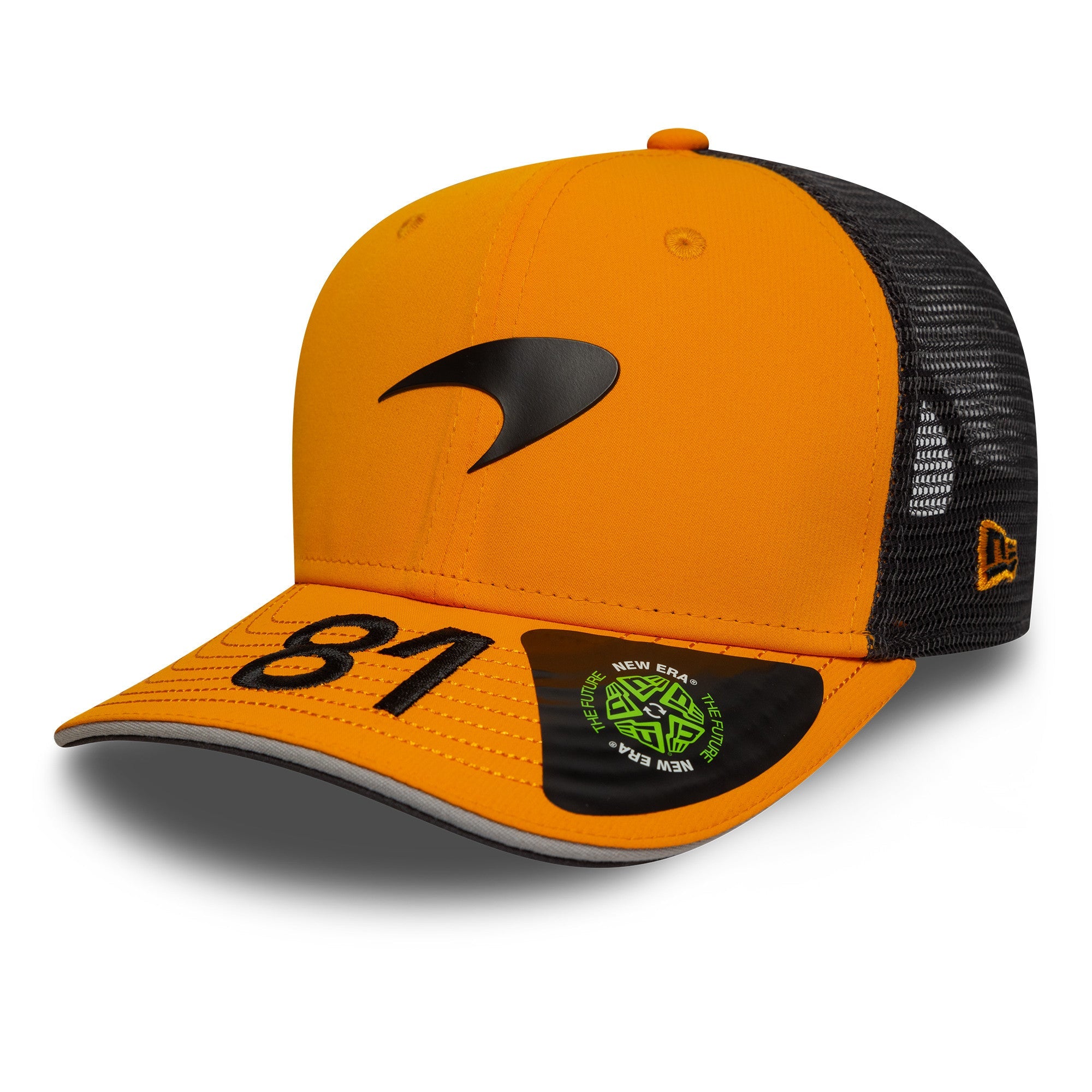 McLaren Racing F1 Rep Oscar Piastri 9Seventy Kasket Stretch Snap Børn - Papaya