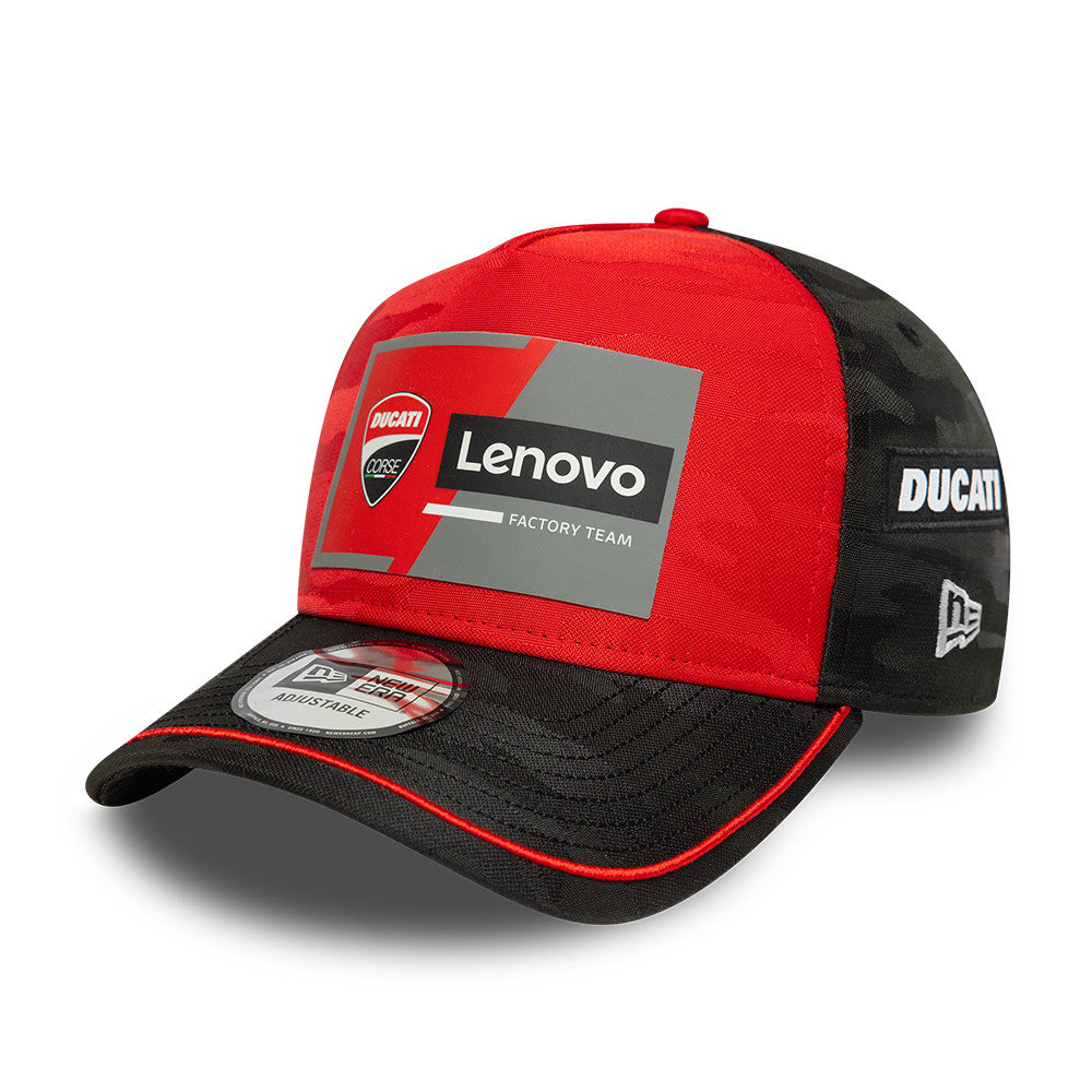 Ducati Moto GP Team 2025 9Forty Kasket Voksne - Sort