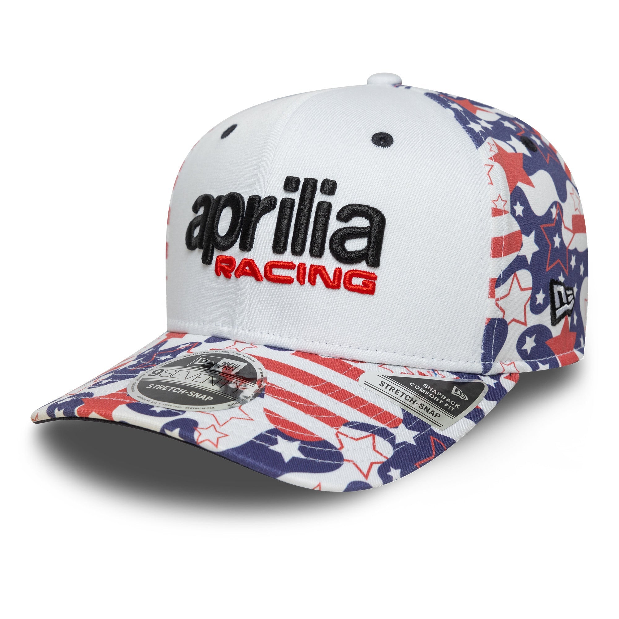 Aprilia Austin 9Seventy Kasket Stretch Snap Voksne - Hvid