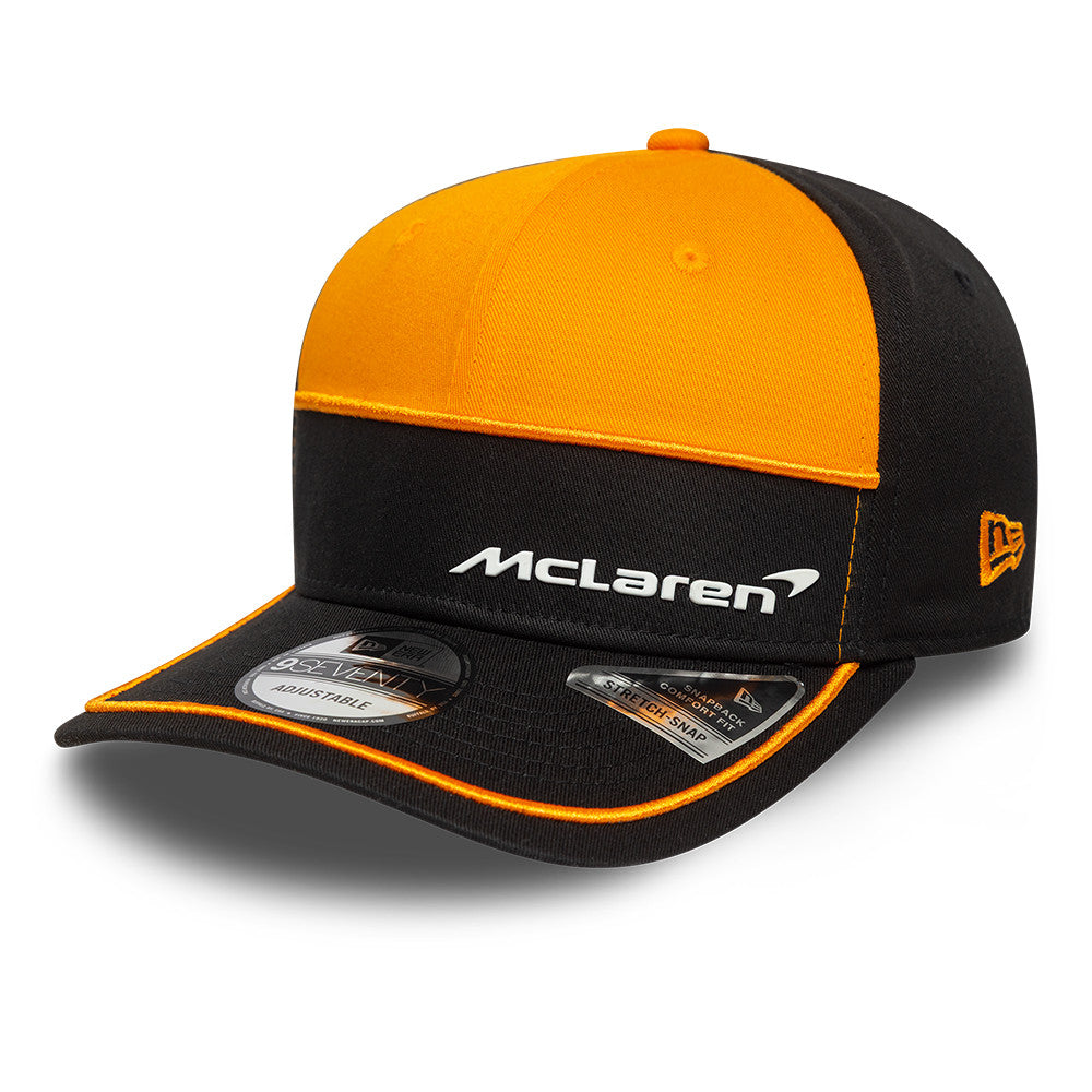 McLaren Automotive 9Seventy Kasket Stretch Snap Voksne - Papaya/Sort