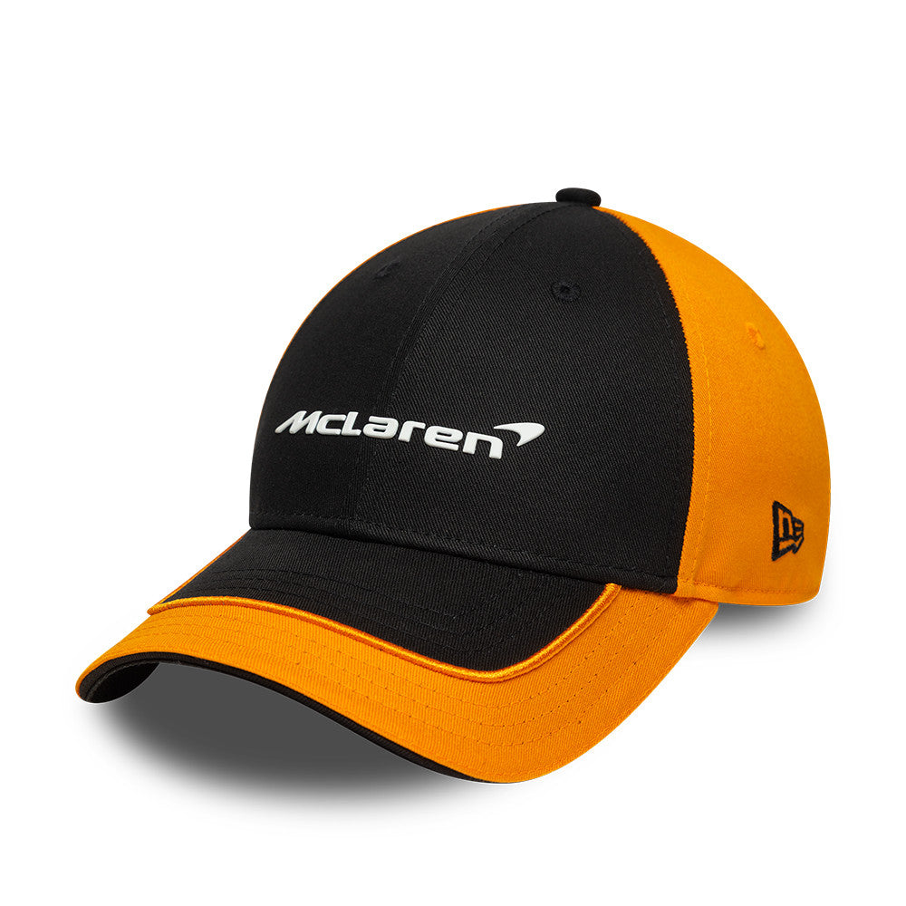 McLaren Automotive 9Forty Kasket Voksne - Sort/Papaya