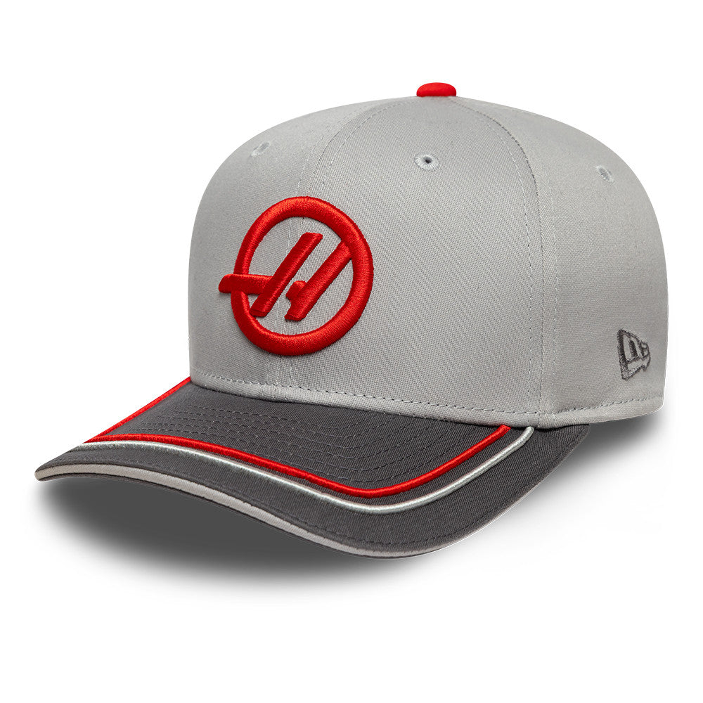 Haas F1 Team 2025 200. Løb 9Seventy Kasket Stretch Snap Voksne - Mørkegrå