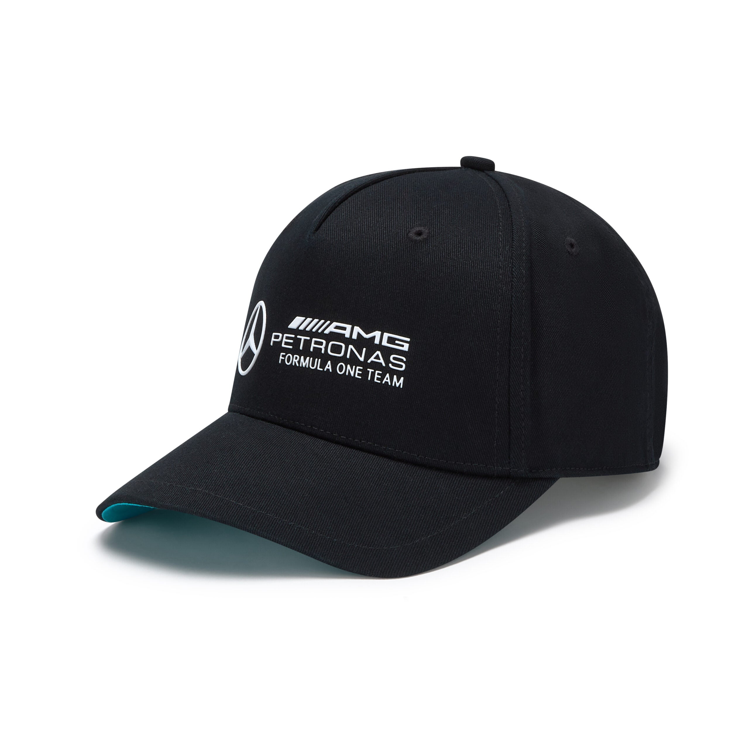 Mercedes AMG Petronas F1 Stor Logo Kasket Børn - Sort