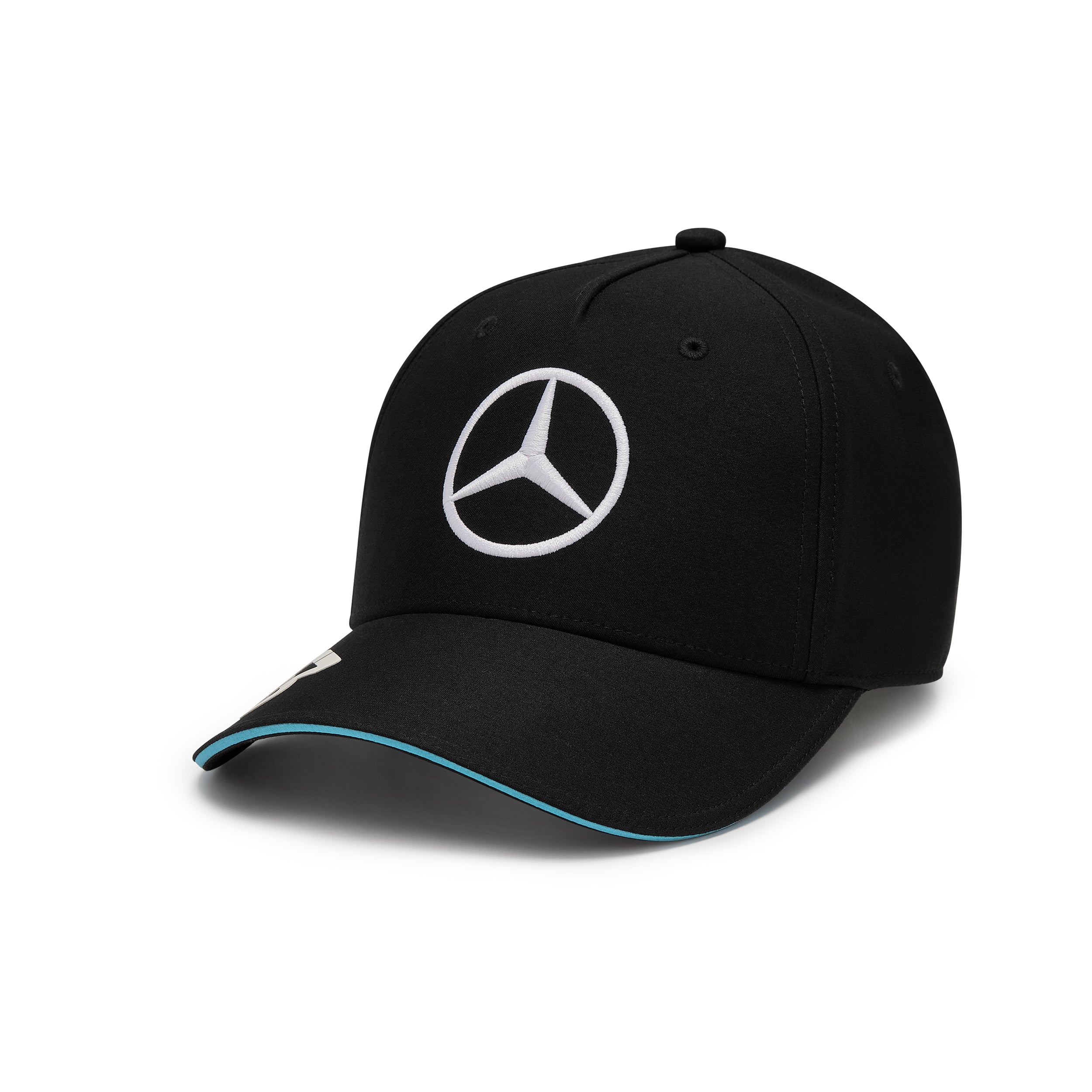 Mercedes AMG Petronas F1 Team 2024 George Russell Kasket til Børn - Sort