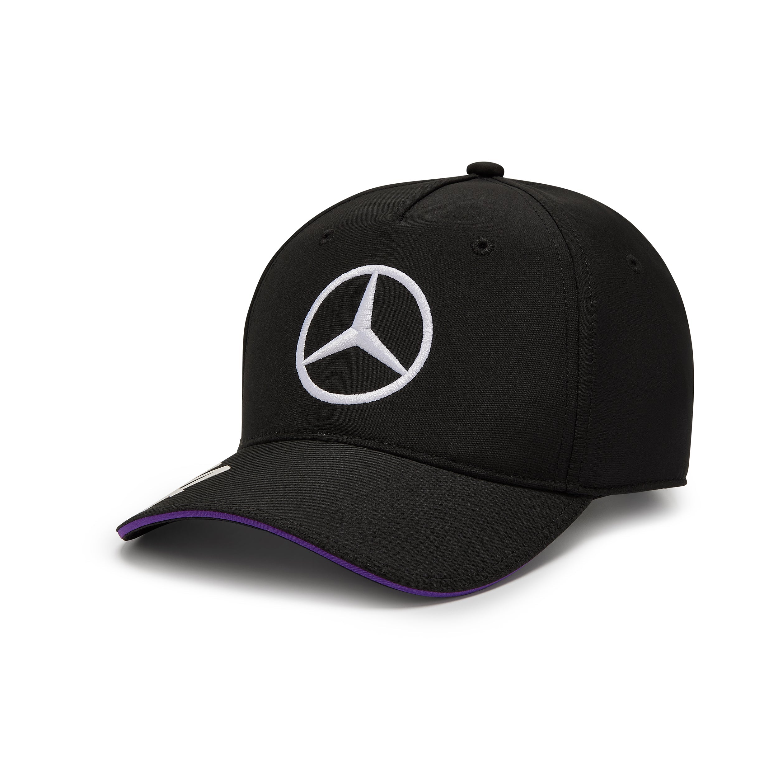 Mercedes AMG Petronas F1 Team 2024 Lewis Hamilton Trucker Cap Børn - Sort