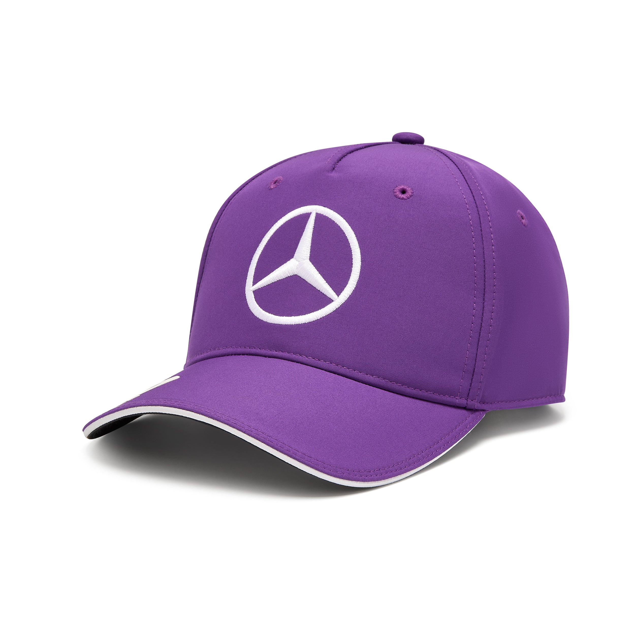 Mercedes AMG Petronas F1 Team 2024 Lewis Hamilton Trucker Cap Børn - Lilla