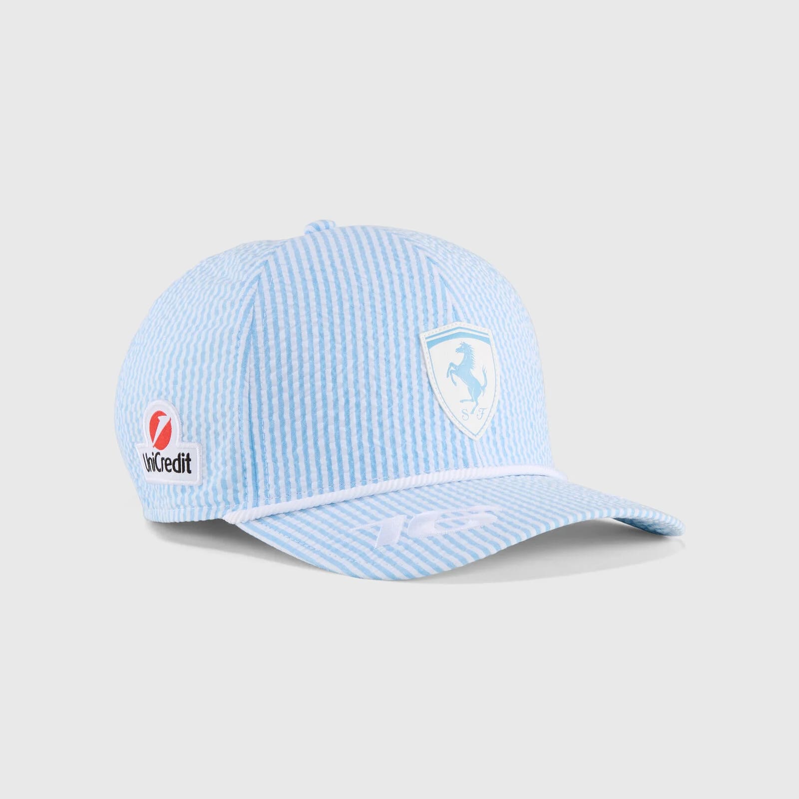 Scuderia Ferrari F1 Team 2025 Special Edition Monaco Leclerc Low Curve Kasket Voksne - Puma Hvid/Lazor Blå