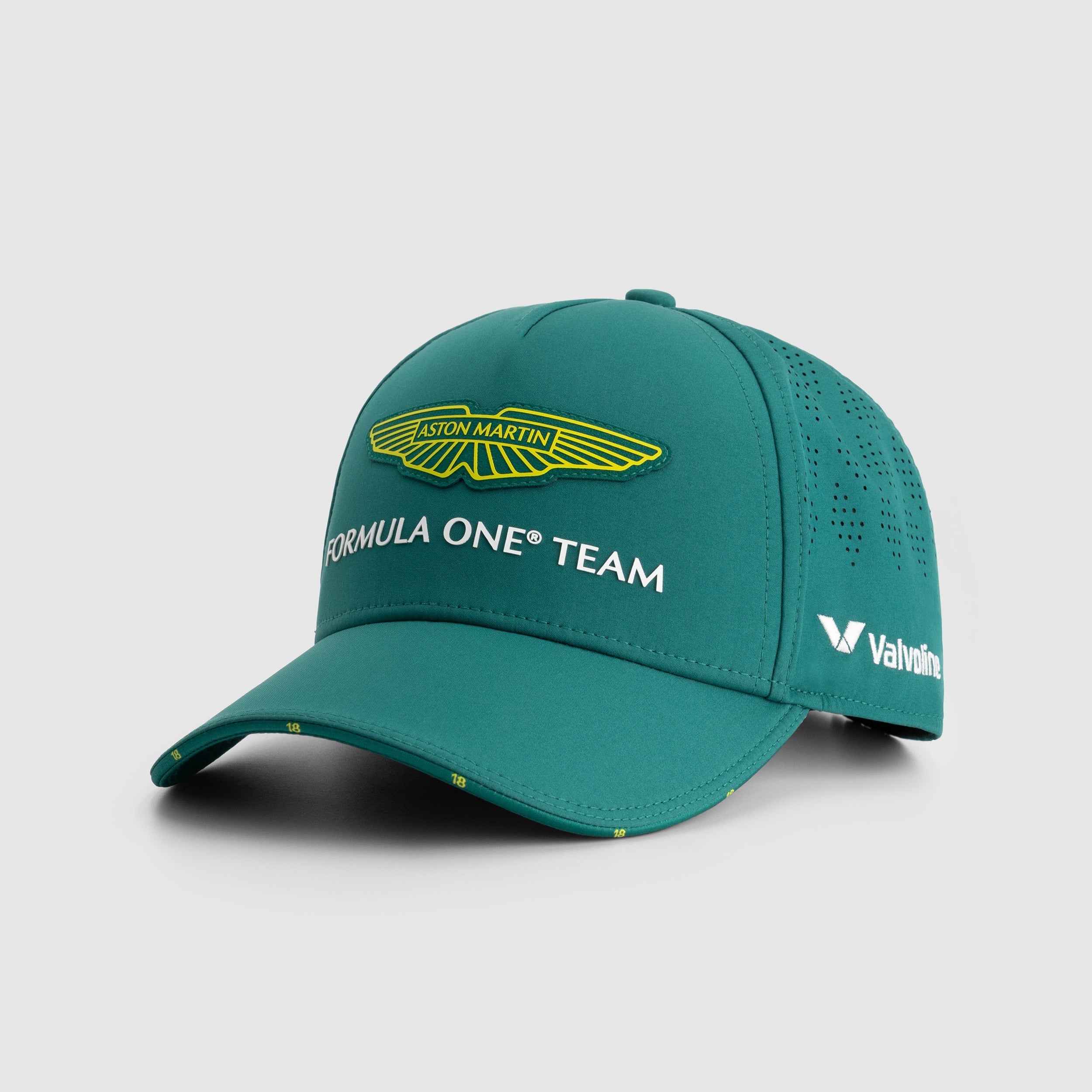 Aston Martin F1 Team 2025 Stroll Kasket Børn - Grøn