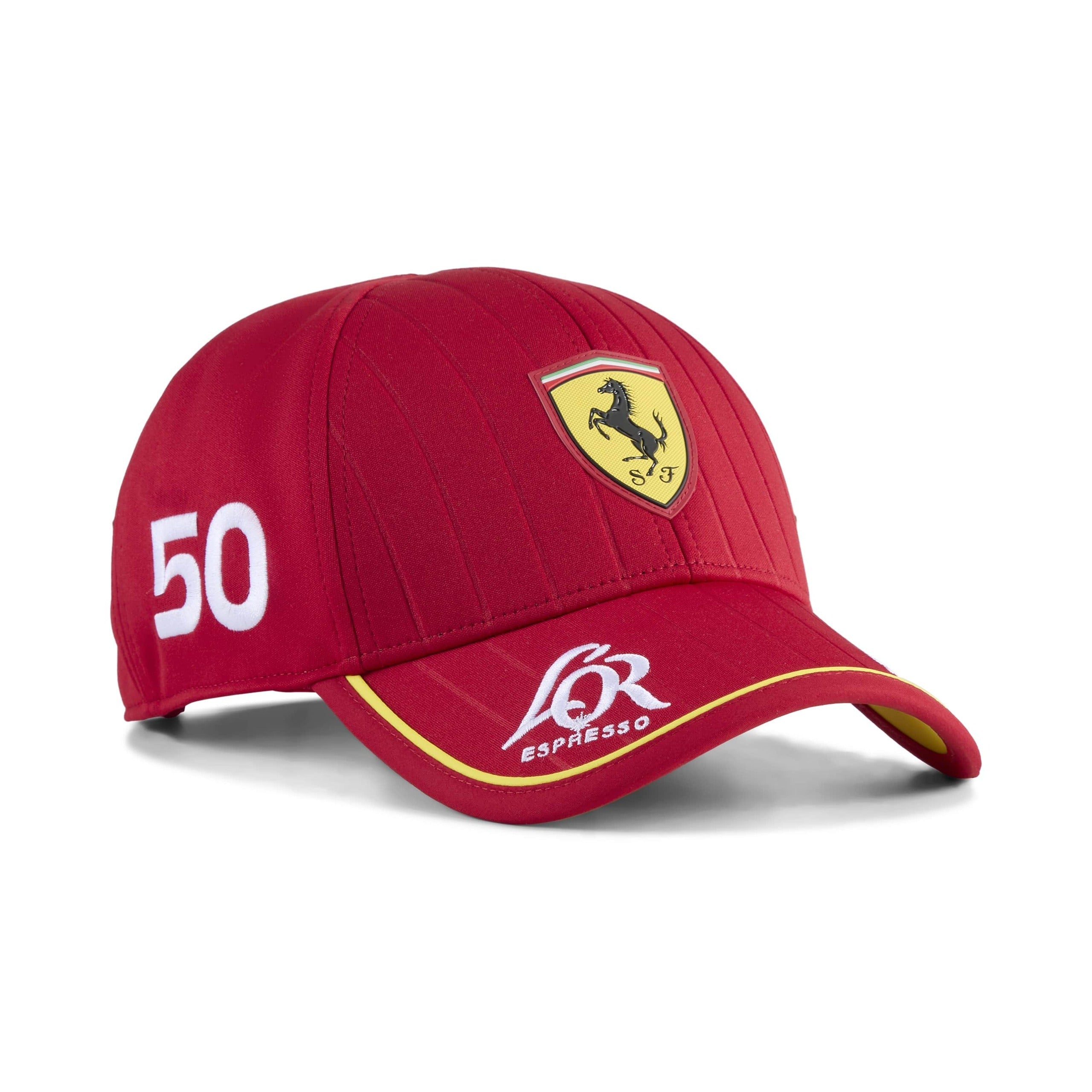 Scuderia Ferrari Le Mans 24 Timer 2025 Nr. 50 Baseballkasket Voksne - Mørk Kirsebær