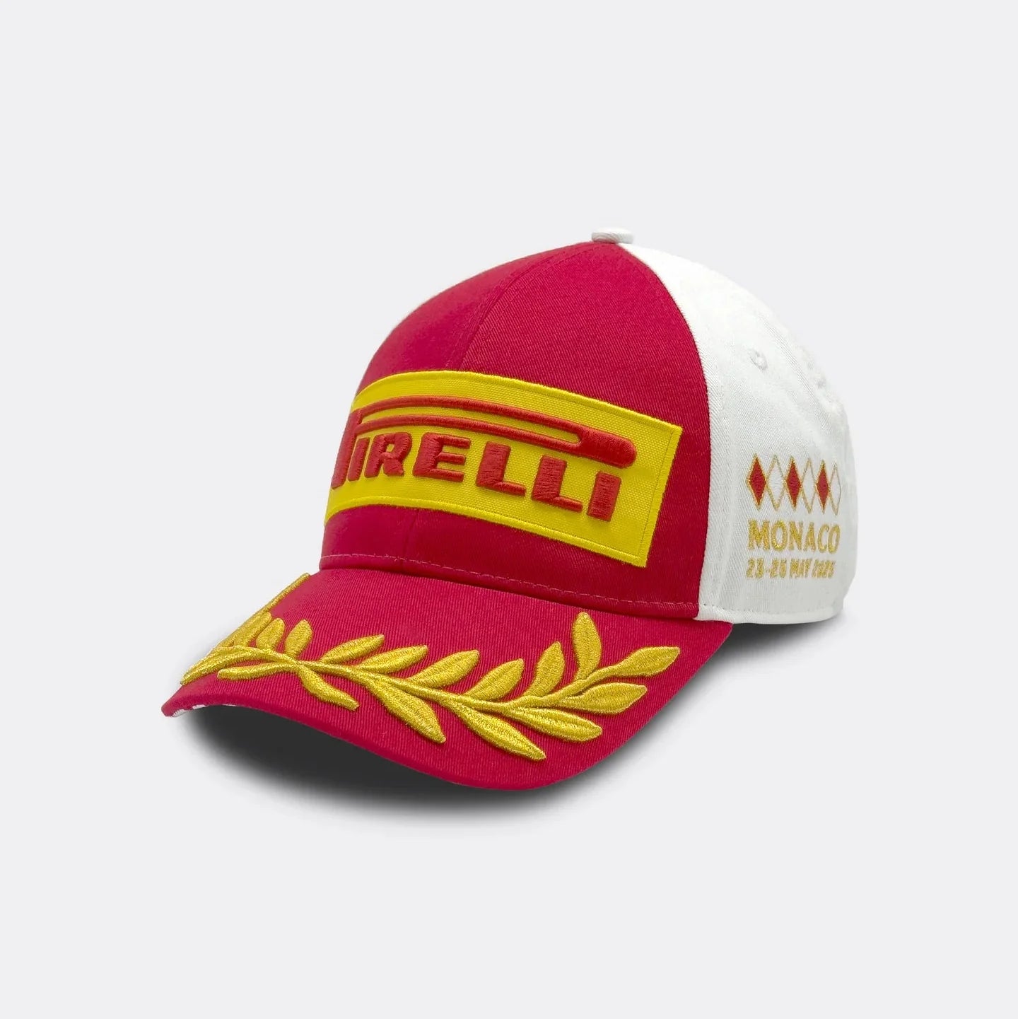 Pirelli F1 2025 Monaco GP Podie Kasket Voksne - Rød