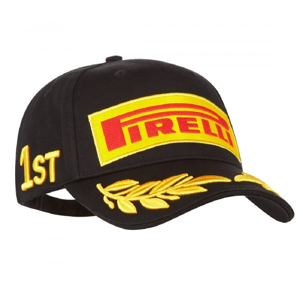 Pirelli F1 Podium Kasket Voksne - Sort